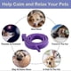 thumbnail image 1 of 26-27 dog calming collar, dog calming collar, calming collar, anti-anxiety collar with adjustable size, 1 of 3