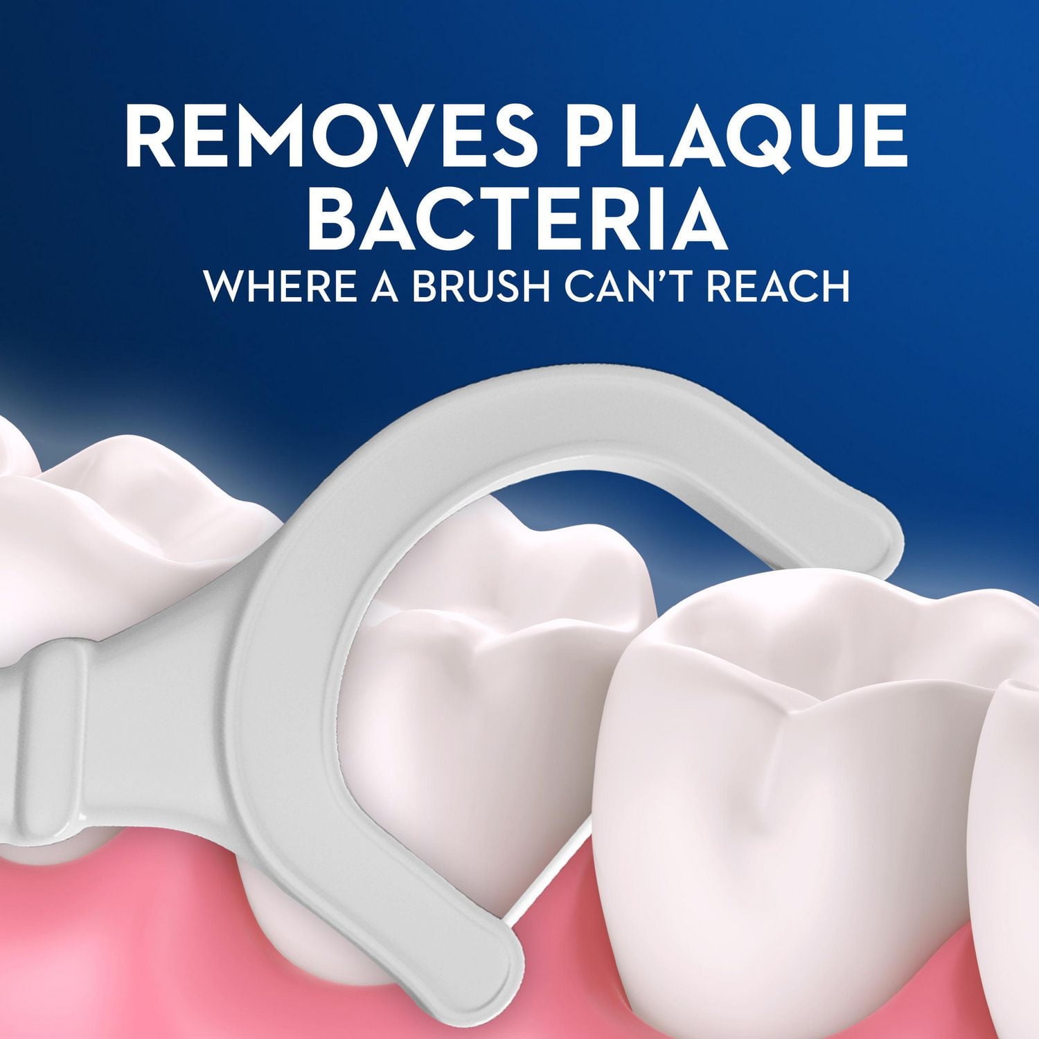 Oral-B Glide Cavity Protection Floss Picks, Helps Prevent Cavities, Unflavored, 75 Floss Picks, 75CT