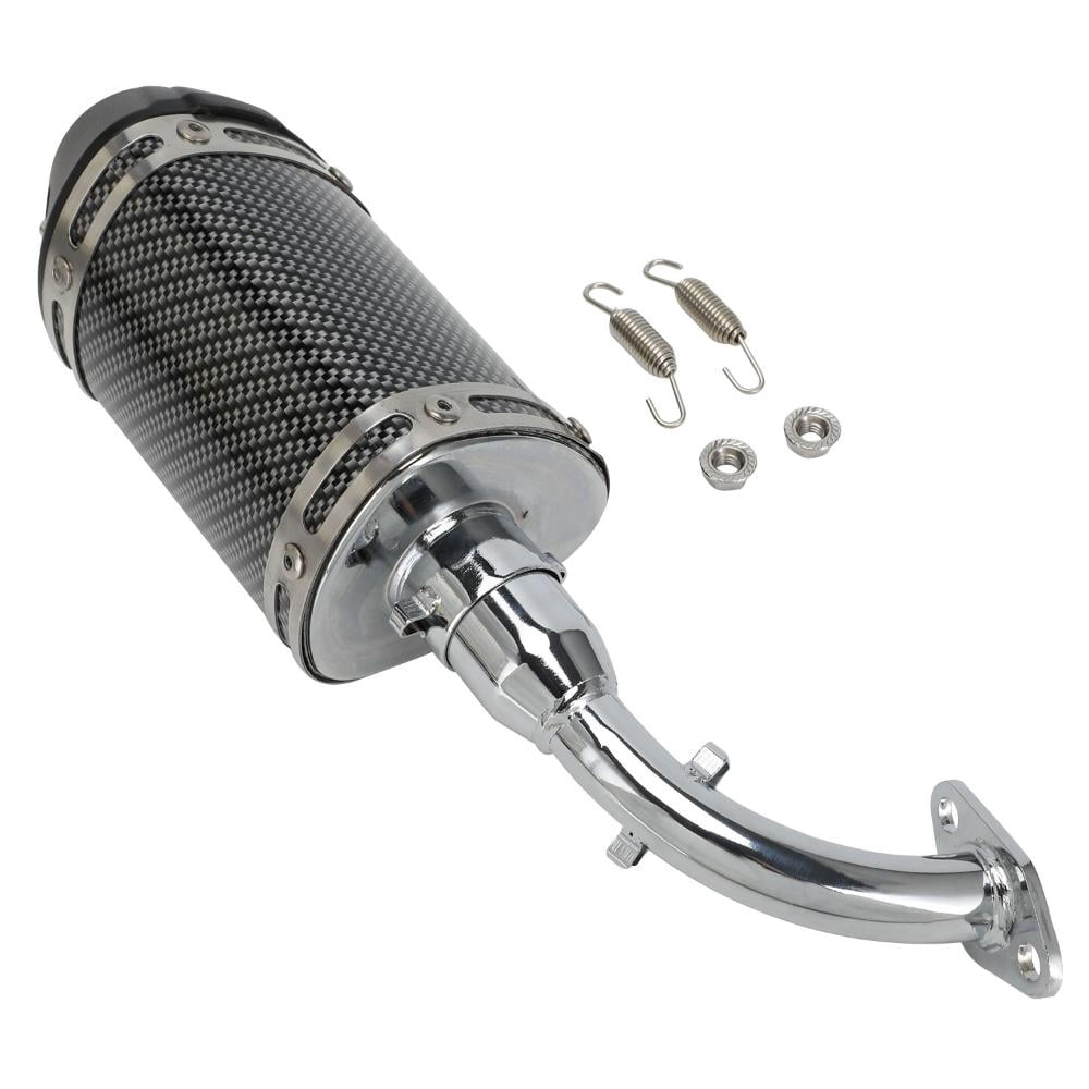 CT200U Mini Bike Full Exhaust Pipe Mufflers System for Coleman CT200U Motorcycle