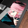 thumbnail image 1 of Alfombrillas de ratón para juegos Zero Two alfombrilla de ratón grande alfombrillas de escritorio grandes alfombrilla de ratón de goma antideslizante alfombrillas de teclado grandes LIUWENJING unisex, 1 of 2