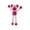 Pink, variant on Long Leg Tug-of-War Animal Dog Toys – Squeaky Plush Frog,Pig,Elephant Toys with Crinkle Sound,Interactive Pull and Play Toys for Fetch