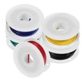 thumbnail image 2 of 5 Rolls Insulated Cable Wire Electronic Stranded Wire Cable Insulation Cord Supply, 2 of 9