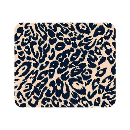 UPC: 0731969868430 | OTM Essentials Prints Series Leopard Love Mouse Pad Black/Beige (OP-MH-Z144A)