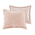 thumbnail image 4 of Madison Park - MP10-6005 Nova Luxury Soft Mohair Reverse Faux Mink Comforter Set, King, Blush Pink, 4 of 4