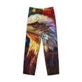 thumbnail image 6 of Daiia Geometric American Bald Eagle Men's Sleep Pant with Pockets and Drawstring,Pajama Pants-Large, 6 of 9
