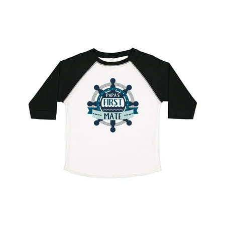 

Inktastic Papa s First Mate Gift Toddler Boy or Toddler Girl T-Shirt