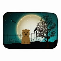 Halloween Scary Glen of Imal Tan Dish Drying Mat