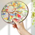 thumbnail image 3 of Colorful Parrot Stained Glass Window Hanging Decor Tropical Bird Suncatcher, Vibrant Wall Art, Exotic Home Decor Gift, Bird Lover Suncatcher, 3 of 4