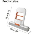 thumbnail image 3 of Mini Foldable Desktop Mop, Self-Squeeze Portable Sponge Mop with Deep Grooves for Wet Dry Cleaning, One-Hand Wringer for Kitchen, Bathroom, Glass, Car & Small Spaces, 3 of 8