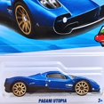 thumbnail image 3 of Toy Hot Wheels Pagani Utopia Peak Persuit a escala 1:64 azul, 3 of 4