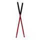 thumbnail image 1 of Baquetas de aleación de aluminio antioxidantes para batería, accesorios de práctica, W122, color rojo oscuro, 1 par, 1 of 8
