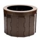 thumbnail image 1 of Inodoro plegable portátil, inodoro Porta orinal para automóvil s, asiento de inodoro de para camping, senderismo, viajes , ancian marrón Baoblaze Baño portátil, 1 of 5