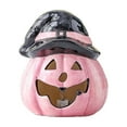 thumbnail image 2 of Halloween Pumpkin Light under $5! Cagogo Halloween Creative Ceramic Pumpkin Night Light, Hollow-Out Glowing Decor, LED Ambient Ornament, Festive Atmosphere Light, Tabletop Halloween Decoration, 2 of 6