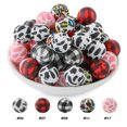 thumbnail image 3 of Kovict 10 piezas de cuentas focales de silicona con forma de amor para la dentición del bebé, joyería DIY, colgantes de grado alimenticio, regalo para enfermeras, juguetes de silicona para bebés, 3 of 5