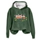 thumbnail image 1 of WILLBEST Sudadera Larga para Mujer, Sudadera Navideña, Tops Navideños, Lindo Suéter Navideño, Blusa Casual Navideña Mediana, 1 of 3