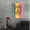 thumbnail image 6 of Epic Art 'Peace, Love' by Epic Portfolio, Acrylic Glass Wall Art, 24"x36", 6 of 8