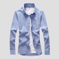 thumbnail image 1 of pstuiky camisetas de manga corta para hombre, Camiseta informal de manga corta con botones y solapa de color liso para hombre ropa de hombre xl, 1 of 3