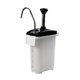thumbnail image 4 of Dispensador de salsa de gran capacidad, botella con bomba para condimentos, recipiente separable, Blanco, 4 of 9