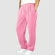 thumbnail image 5 of Pantalones de chándal con forro polar para hombre: pierna recta ancha, cintura alta, bolsillos, poliéster resistente para uso diario/deportivo, tallas US/UK/EU S-XXXL, 5 of 8