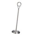 thumbnail image 2 of Soporte de número de mesa Soledad Plateado 25cm Acero inoxidable, 2 of 8