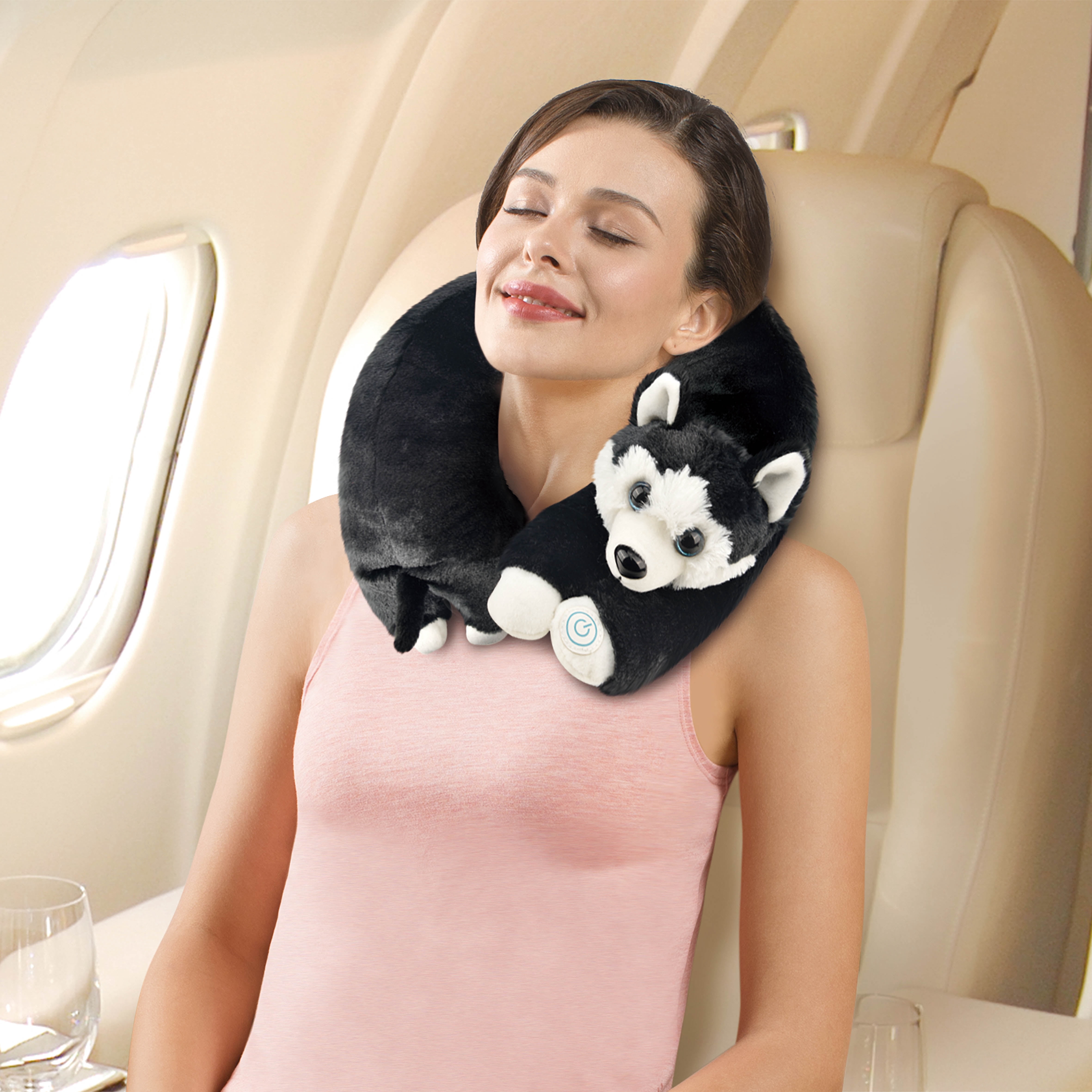 Health Touch Neck Massager Gift with Relaxing Vibration, Husky - Walmart.com