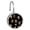 Multicolor 4, variant on 12pcs Decorative Shower Curtain Hooks, Rust Resistant Shower Rings for Bathroom Living Room,Rustproof Stainless Steel Rings for Shower Curtain and Liner Rods,Neon Skull Print