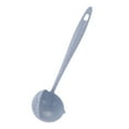 thumbnail image 2 of Oleegame 1PC Sink Drain Filter Cover 1 Piece Strainer Spoon Colander Noodle Spoon Plastic Skimmers With Handle Food Drainage Spatula For Kitchen Cooking Blue, 2 of 9