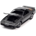 thumbnail image 2 of 1984 Pontiac Firebird Trans Am T/A Silver Sand Gray Metallic with Black Top "Classic Gold Collection" Series Limited Edition to 7418 pieces Worldwide 1/64 Diecast Model Car by Johnny Lightn, 2 of 3