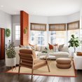thumbnail image 4 of Athena Natural & Burnt Orange 8' x 10'1" Area Rug, 4 of 7