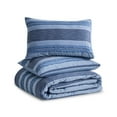 thumbnail image 7 of Wonderful Yarn-Dyed Farmhouse Striped Comforter Set – 3-Piece 100% Cotton Lightweight Bedding, 7 of 7