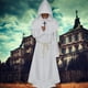 thumbnail image 3 of Fraile Medieval Monje con Capucha Renacimiento Sacerdote Bata Capa Capa para Vestido Elegante Disfraz de Halloween Cosplay SG Soledad Capucha Monk Sacerdote Bata, 3 of 7