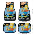 thumbnail image 2 of Simpsons Carpet Car Floor Mats 4 Pieces Sets All Weather Front & Rear Mats Non Slip Car Protector Mat, 2 of 8