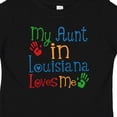 thumbnail image 4 of Inktastic My Aunt in Louisiana Loves Me Boys or Girls Baby T-Shirt, 4 of 5