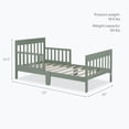 thumbnail image 2 of Dream On Me Finn Toddler Bed, Meadow Green, 2 of 6