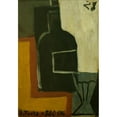 thumbnail image 2 of Joaquín Torres-García 14x18 Black Ornate Wood Framed Double Matted Museum Art Print Titled - Painting (1928), 2 of 5