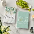 thumbnail image 3 of Green Eucalyptus Home Motto Spring Kitchen Towels Dish Towels, 18x26 Inch Farmhouse Decoration Hand Towels Set of 4, 3 of 6