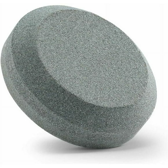 High-Quality Corundum Whetstone Dual Grit Sharpening Puck, Multipurpose Sharpener for Axes, Knives, Lawn Mower Blades, Machetes, Shovels, Kitchen Knives, Portable for On-The-Go Use