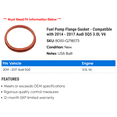 thumbnail image 2 of Fuel Pump Flange Gasket - Compatible with 2014 - 2017 Audi SQ5 3.0L V6 2015 2016, 2 of 2