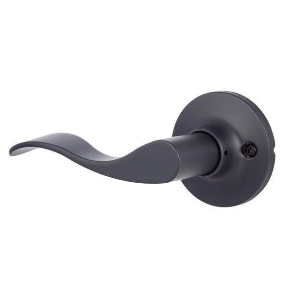 Sure-Loc SB100 FBL LH Snowbird Left Handed Non-Turning One-Sided Dummy Door Lever - Black