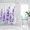 Lavender-2, variant on Lavender Shower Curtain, Purple Lavender Floral Shower Curtain Set, Watercolor Plant Leaves Flower Shower Curtains for Bathroom, Waterproof Fabric with 12 Hooks, 72 x 72 Inches