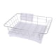 thumbnail image 1 of Stainless Steel Dish Drainer Drying Rack With 3-Piece Set Removable Rust Proof Utensil Holde For Kit, 1 of 5