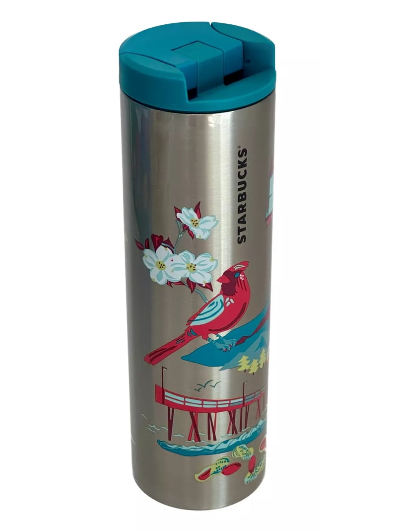 Starbucks Virginia Discovery Series Metal Travel Tumbler 16oz