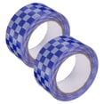 thumbnail image 1 of HONITANO Blue Chessboard Patterned Duct Tape for DIY Packaging and Creative Crafting with Stylish Retro Design, 1 of 6