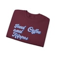 thumbnail image 3 of Hippo Hippopotamus Sweatshirt Gifts Crew Neck Shirt Long Sleeve Unisex, 3 of 7