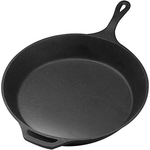PS178 15 in. Pre-Seasoned Non-Stick Cast Iron Skillet, Black