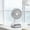White, variant on CYMMPU Quiet Table Cooling Fan Stable Airflow Long Cycle Rechargeable Cells for Small Apartments, Office Cubicles and Student Rooms