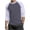 Dark Gray, variant on Abomasnow Mens Big and Tall Athletic Shirts 3/4 Length Sleeve Crewneck Color Block Shirts Casual Soft Workout Running Basic Shitrts