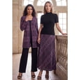 thumbnail image 4 of Jessica London Women's Plus Size Everyday Stretch Knit Open Front Cardigan, 4 of 6