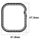 thumbnail image 3 of 46mm Smartwatch elegante y protector de pantalla de PC Material de ajuste sin fisuras arañazos, 3 of 6