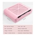 thumbnail image 4 of Multifunctional Nail Remover Manicure Machine Suction Cordless Rechargeable Nail Dust Collector Vacuum Cleaner, 4 of 6